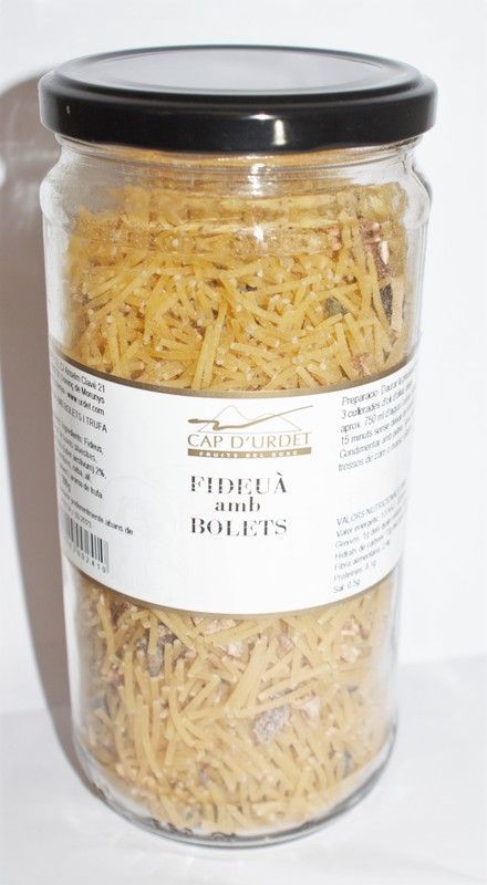 Preparado Fideua Urdet Setas Silvestres Tarro 300 grs