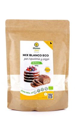 Preparado Para Pan Blanco Sin Gluten 500 G Gluten Zero