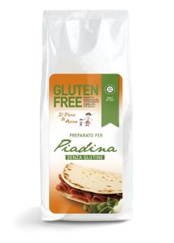 Preparado para Piadina Sin Gluten 500 grs Artesano Italia Il Pane di Anna