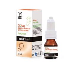 Prim care gotas de peróxido elimina cera oído 10ml