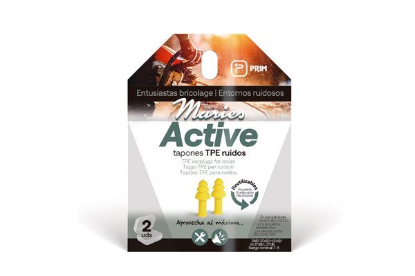 Prim Maries Active tapones TPE ruidos 2uds