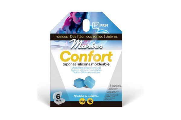 Prim Maries Confort tapones silicona moldeable 6uds
