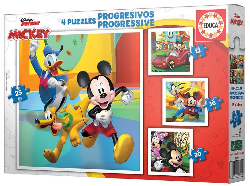 PROGRESIVOS MICKEY & FRIENDS 12-16-20-25