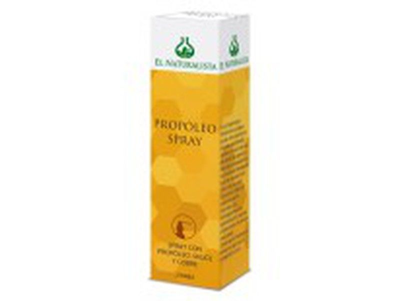 Propoleo 20 ml spray El Naturalista. Con sauce y cobre