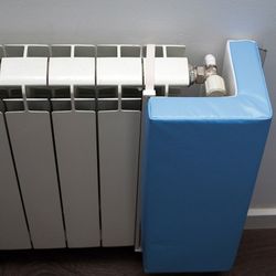 Protección foam esquina radiador a medida