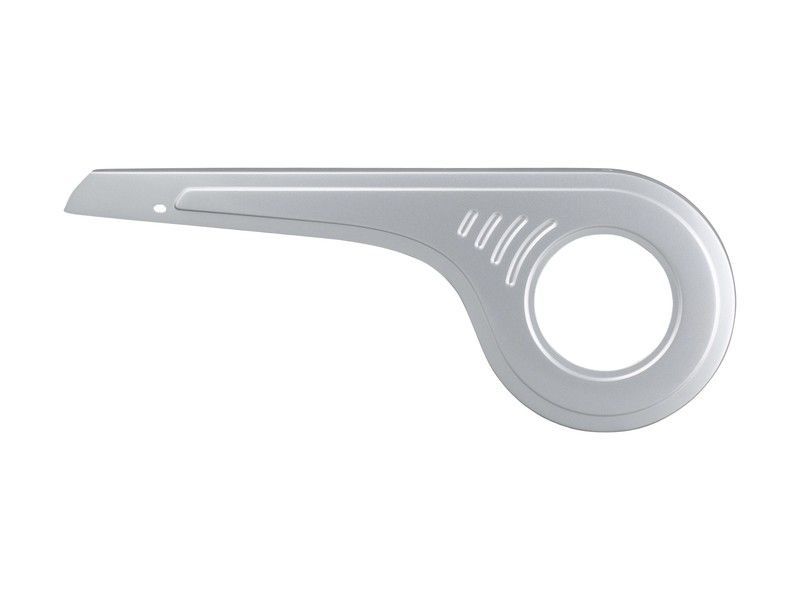 Protector de cadena diamant topas 100 mm aluminio gloss silver