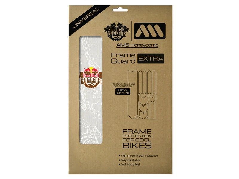 Protector de Chasis Adicional AMS X - Red Bull Rampage Ridgeline (Color Blanco)