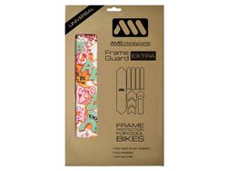 Protector de Cuadro AMS Honeycomb Extra - NACIDO PARA SER PILOTO (Rojo)