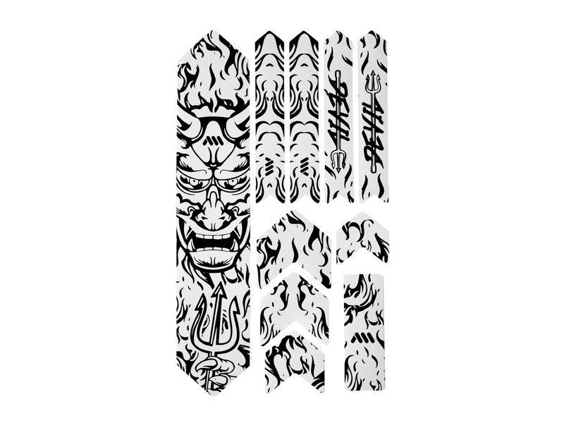 Protector de Cuadro para Bicicleta AMS Frame Guard Extra - Black/Devil