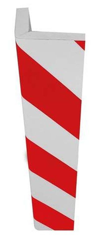 Protector De Espuma En Ángulo Con Adhesivo Rojo Y Blanco Pu7323rb