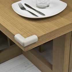 Protector de esquinas acolchado ARREGUI. Protector Esquinas. 4 Uds. Blanco.