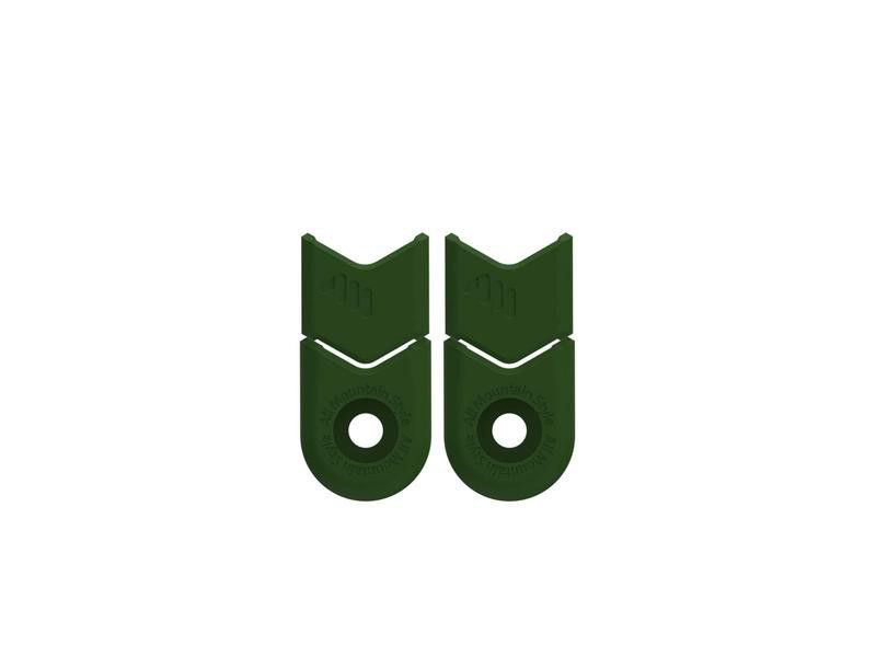 💚🚴‍♂️ Protector de Manivela AMS Verde – Protege tu bicicleta con estilo