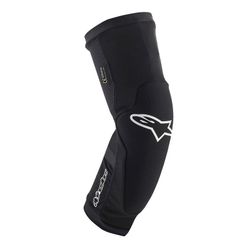 🖤🛡️ Protector de Rodilla Alpinestars Paragon Plus Junior Negro | Protección Ligera para Jóvenes Riders 🚵‍♂️🔥