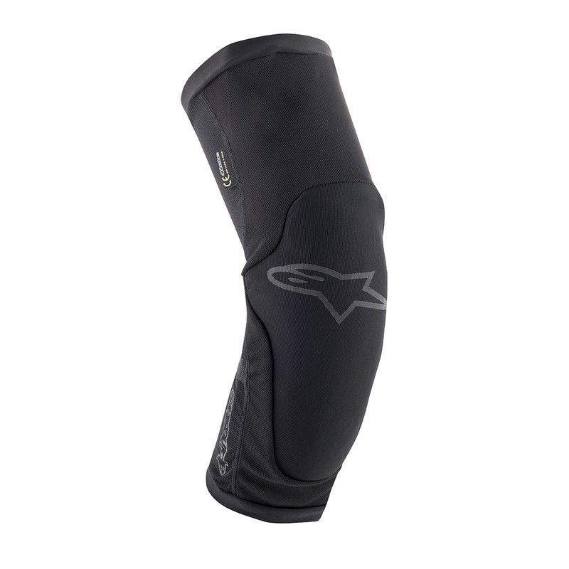 🖤🛡️ Protector de Rodilla Alpinestars Paragon Plus Negro | Protección Ligera y Comodidad Total 🚵‍♂️🔥