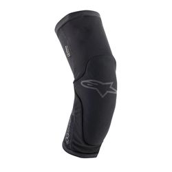 🖤🛡️ Protector de Rodilla Alpinestars Paragon Plus Negro | Protección Ligera y Comodidad Total 🚵‍♂️🔥