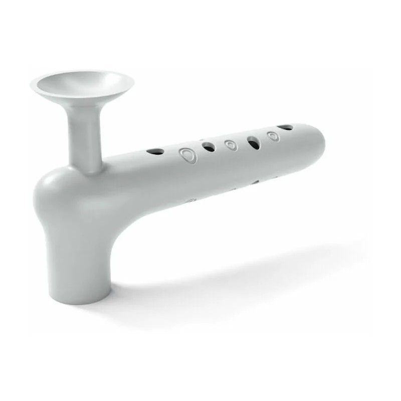 Protector - Funda Manilla puerta con tope ventosa gris.