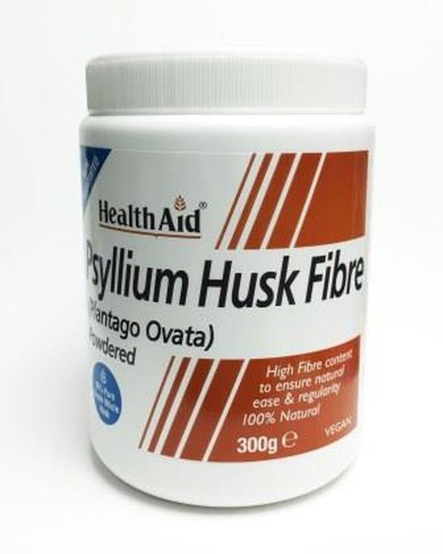 Psyllium Husk Fibre (Fibra De Cáscara De Psyllium) 300gr Health Aid