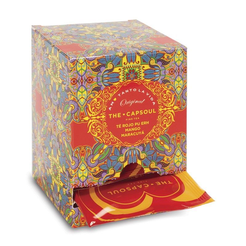 Pu erh mango maracuya pirámides the capsoul