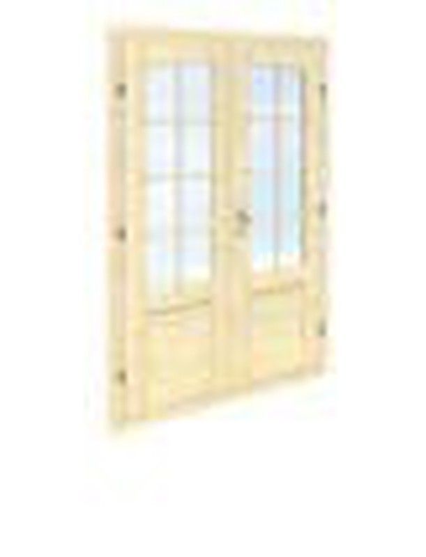 Puerta adicional doble 114 x 186 cm garden 34 mm  107313