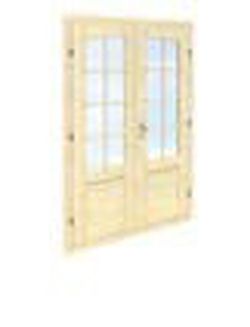 Puerta adicional doble 114 x 186 cm garden 34 mm  107313