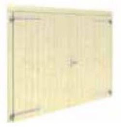 Puerta cochera de madera 225 x 194 garajes 70 mm  tu70-61p  103587