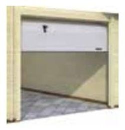 Puerta cochera seccional 221 x 181 garajes 34 / 44 / 70 mm  tu00-31y  103516