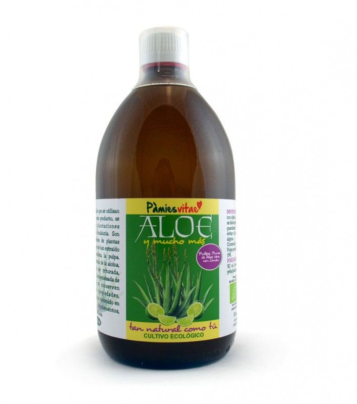 Pulpa Pura de Aloe Vera (500 ml) Pamies Vitae