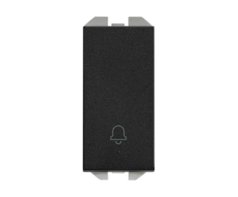 Pulsador con grabado Campana 10A módulo estrecho Simon 270  20001152-098