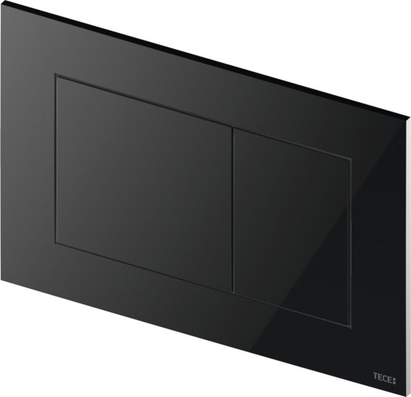 Pulsador Doble Negro, Tece Now TECE9240403