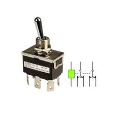 Pulsador (Doble Via) (On)-Off-(On) IR-2716 DFF