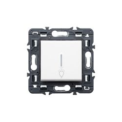 Pulsador luminoso Valena Next 1P 6A color blanco  Legrand  741289