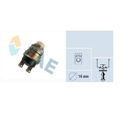 Pulsadores Universal. Con Tuerca, Ø 16Mm. F63170 FAE