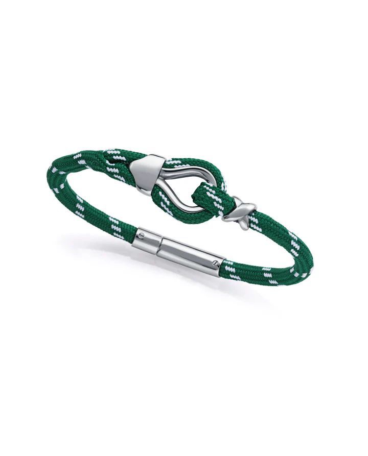Pulsera Acero-Nylon Verde Viceroy Hombre 14301P01016 Detalles Acero