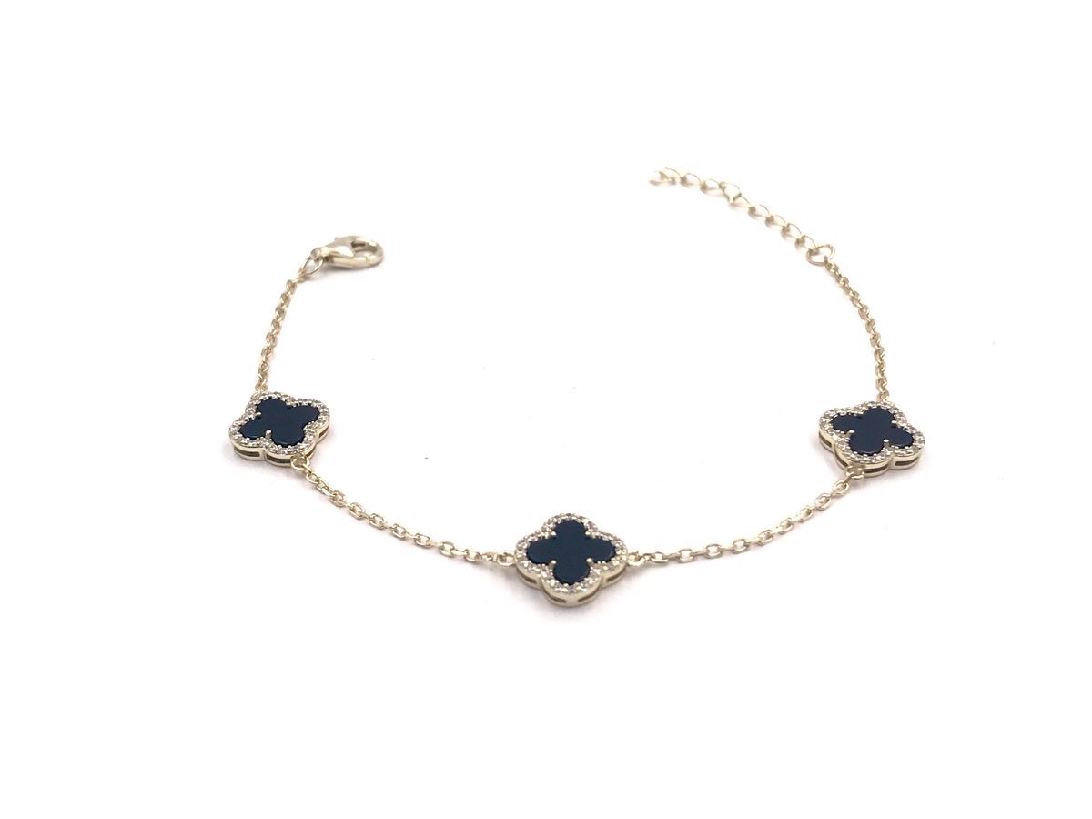 Pulsera Alhambra Black Gold