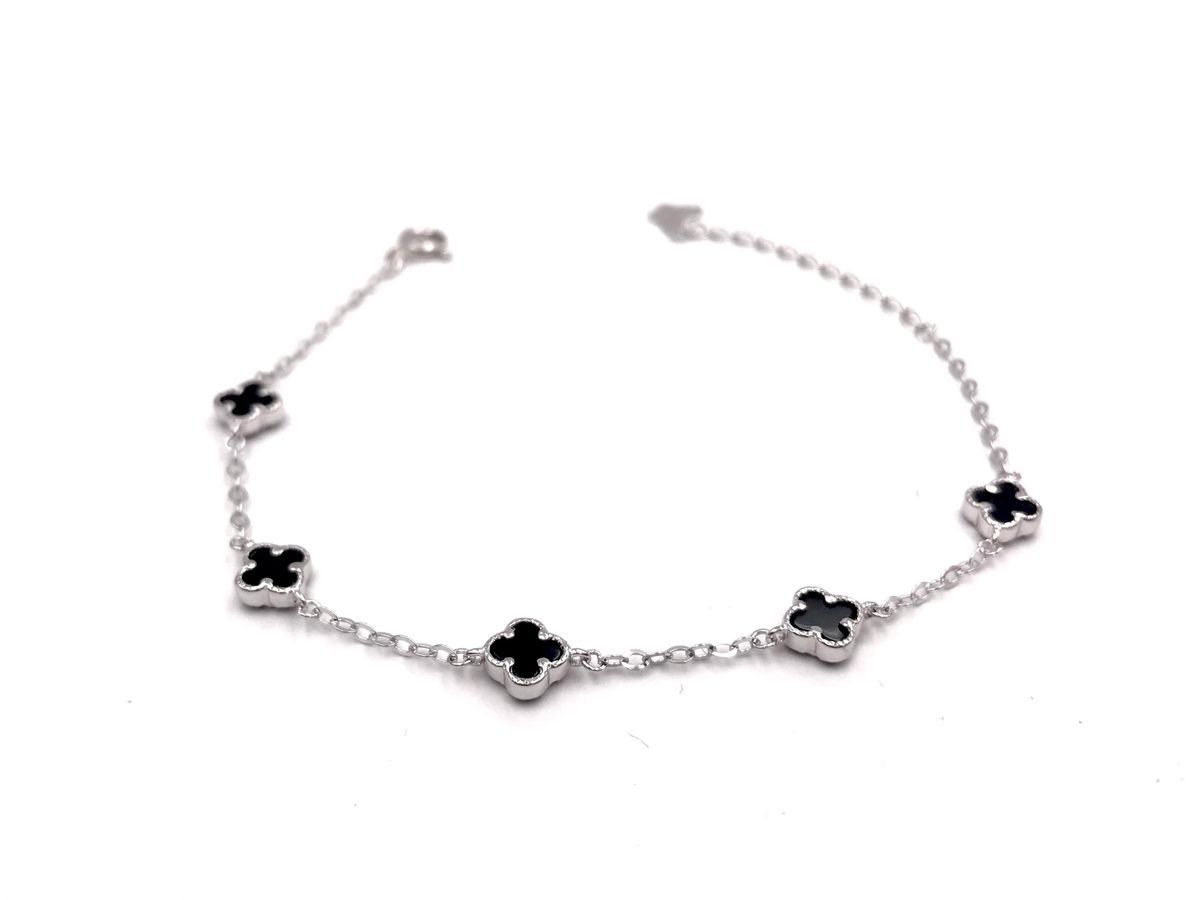 Pulsera Alhambra XS Black Silver