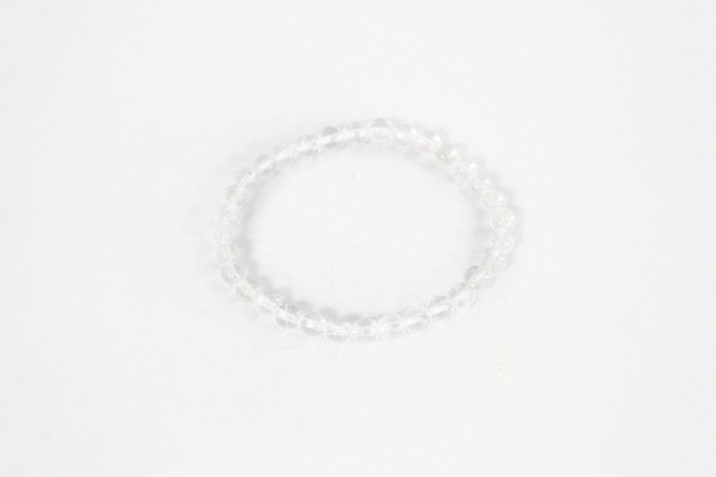 Pulsera Bola Cuarzo Blanco