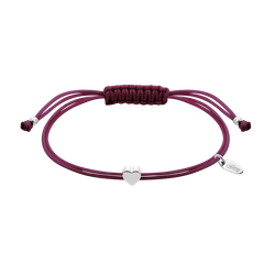 Pulsera Cordón Rojo - Plata Lotus LP3754-2/1 Corazón