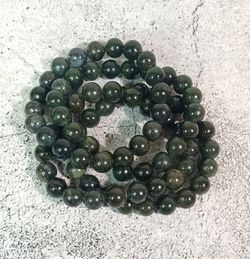 Pulsera de Jade Nefrita en bola de 8mm