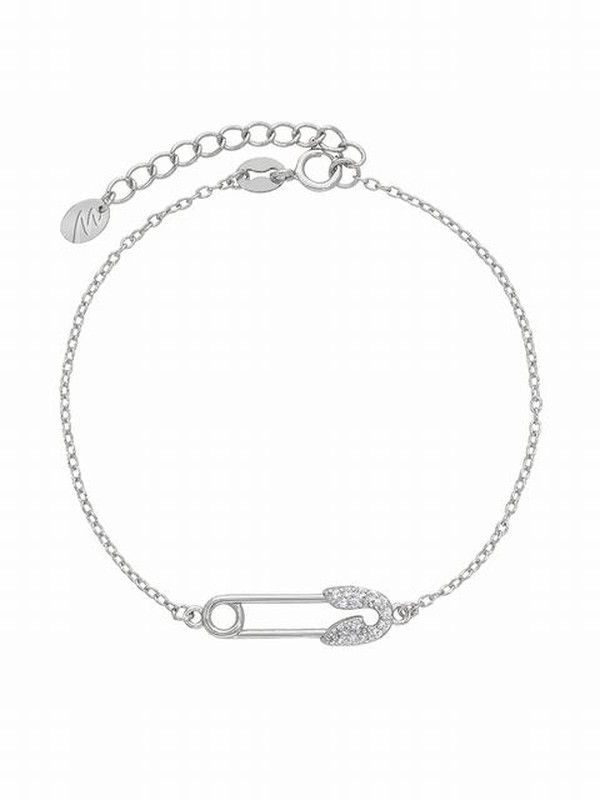 Pulsera de plata Safety