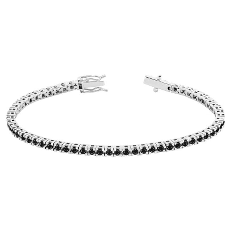 Pulsera Diamantes Oro Blanco 18kts Garras 3.05cts 1309176