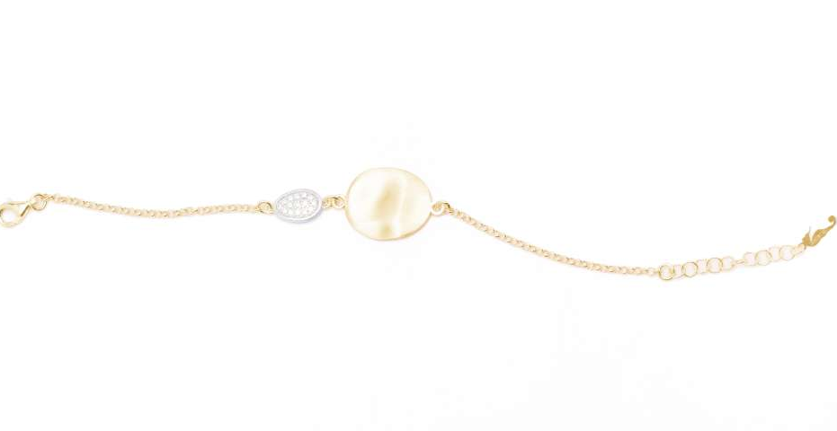 Pulsera IPPOCAMPO bañada en oro. 36-IPEL104