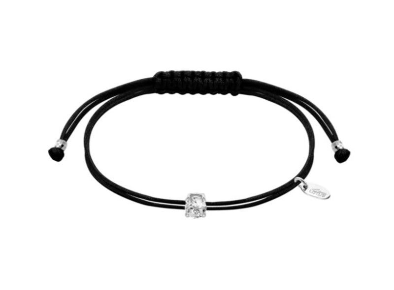 Pulsera Lotus Silver LP3669 punto de luz Black