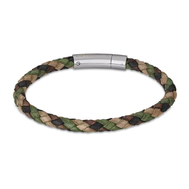 Pulsera Lotus Style Hombre LS2141-2/4 Piel Multicolor