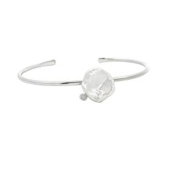 Pulsera MIQUEL SARDÀ de plata, perla y diamante lab. 26266