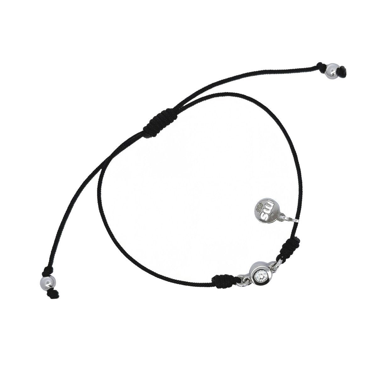 Pulsera MIQUEL SARDÀ de plata y diamante. 25159