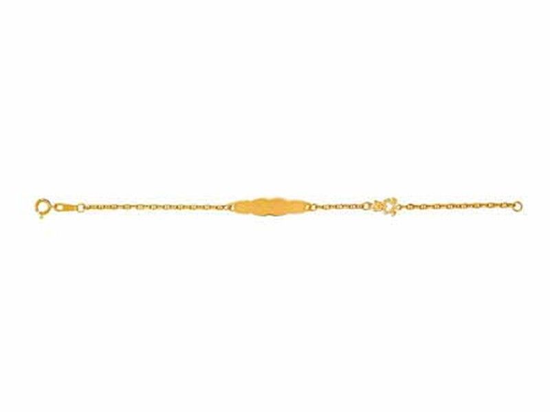 Pulsera Oro 18kts Argyor MRM 14mm (18)48306644 Nube Osito Corazón
