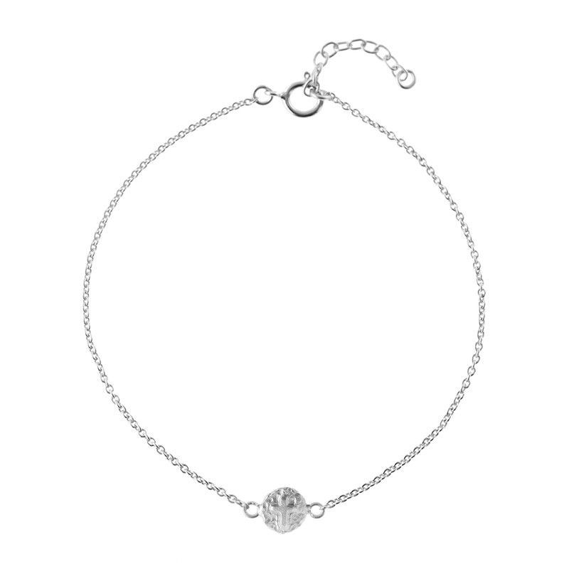 Pulsera Plata  16,50+1,50cm PU00160PL Cruz