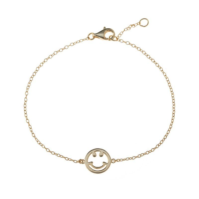 Pulsera Plata Dorada 17+1,50cm PU00156DO Smile