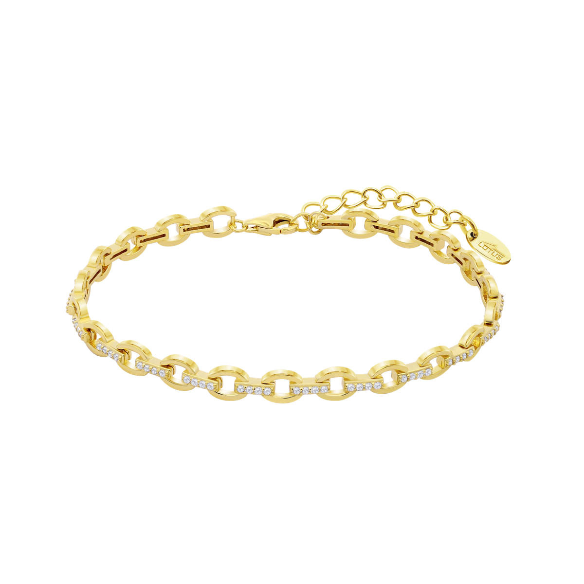 Pulsera Plata Dorada Lotus LP3306-2/2 Circonitas