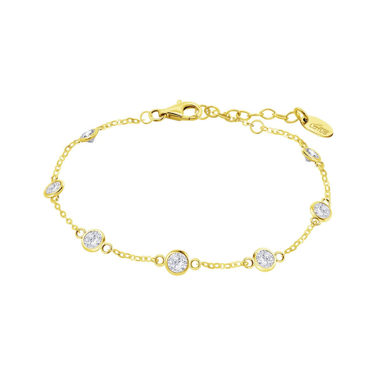 Pulsera Plata Dorada Lotus LP3451-2/3 Circonitas